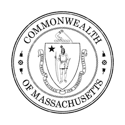 State Seal Of Massachusetts SVG Great Seal Of The Commonwealth Vector ...