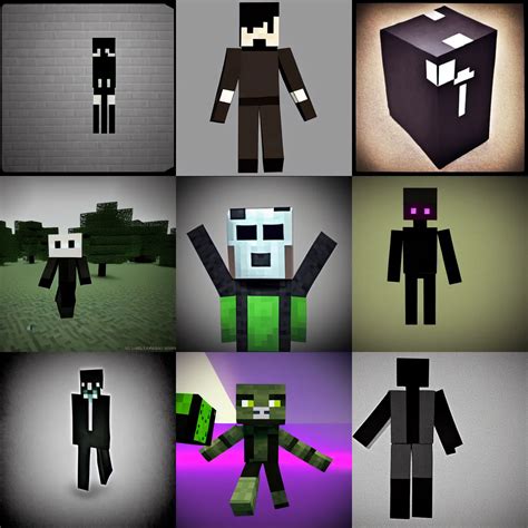 Minecraft Slenderman Skin For Enderman