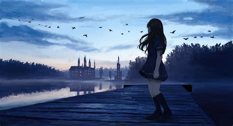 Castle Anime Girl 4k Wallpaper,HD Anime Wallpapers,4k Wallpapers,Images,Backgrounds,Photos and ...