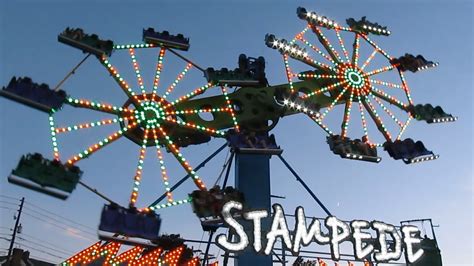 Stampede - Off/On Ride - Great Allentown Fair 2014 - YouTube