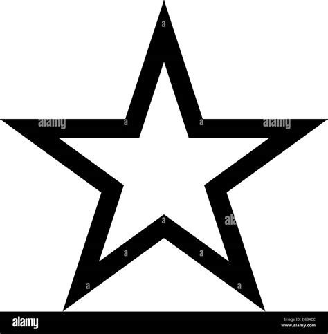 Star shape, star icon element vector illustration. Stock vector ...