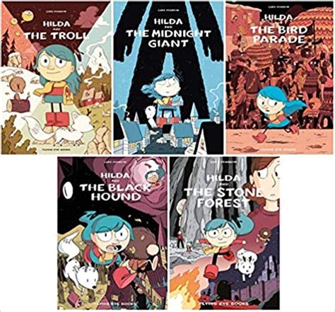 Hilda Graphic Novels, 5-Book Set: Luke Pearson: Amazon.com: Books | Graphic novel, Book set, Novels