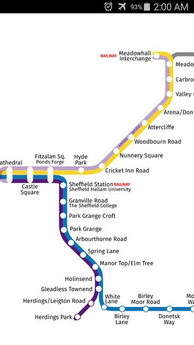 Sheffield Supertram Map for Android - APK Download