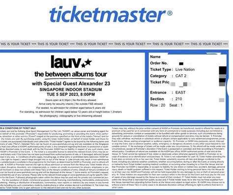 LAUV 2023 ASIA TOUR, Tickets & Vouchers, Event Tickets on Carousell