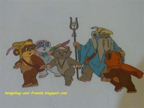 hedgehog & friends: Ewoks Cartoon Cel Production Collection (Part 3)