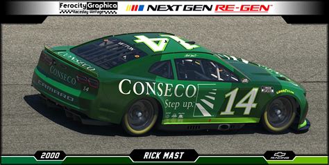 2000 #14 Rick Mast Conseco Chevy Winston Cup by Scott Mitton - Trading Paints