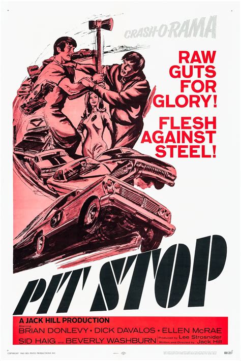 Pit Stop (1969) - Posters — The Movie Database (TMDB)