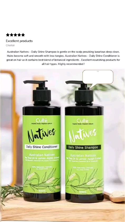 5 Star reviews the best natural vegan shampoo and conditioner: An immersive guide by Culte ...