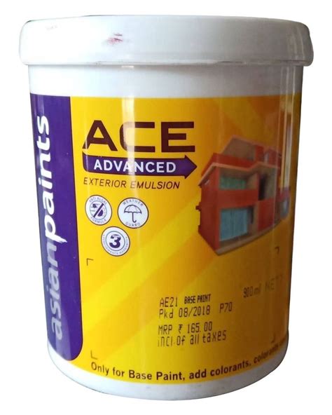 Asianpaints Ace Advanced Exterior Emulsion Paint, 20L at Rs 3200 in Pune
