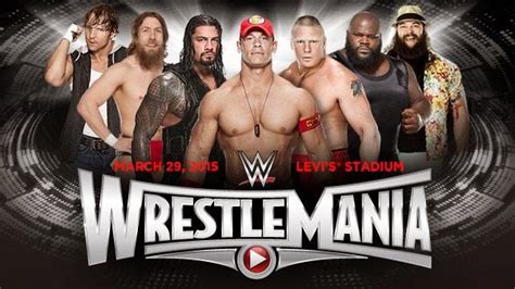 WWE WRESTLE MANIA: WWE Wrestlemania 31 Songs, Promos, Poster