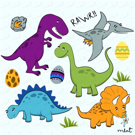 Free+Printable+Dinosaur+Clip+Art | Dinosaur clip art, Dinosaur crafts ...