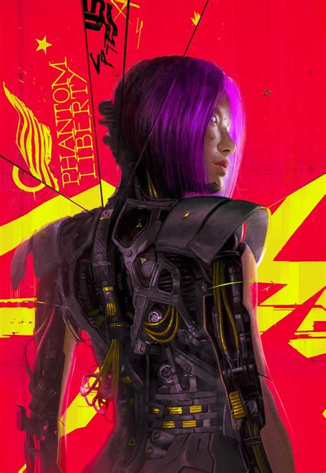 Cyberpunk 2077 - Phantom Liberty / Songbird_Poster RED, Luke Poller ...