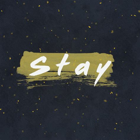 Stay Album Cover Art Design – CoverArtworks