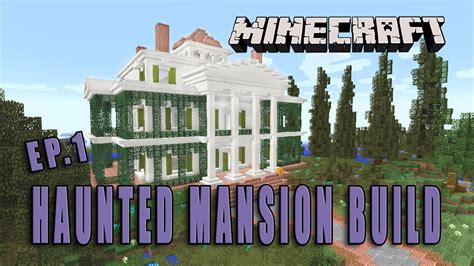 Minecraft: How To Make A Haunted Mansion (Halloween Build Part 1) - YouTube