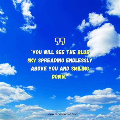 75 Most Beautiful Blue Sky Quotes To Brighten Your Day