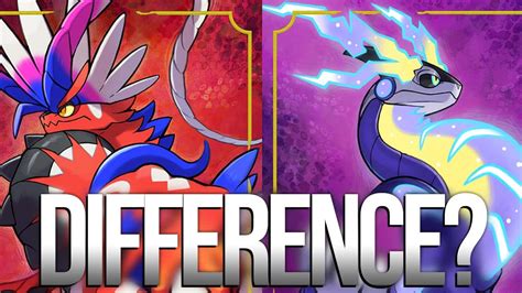 Pokémon Scarlet & Violet: All Differences - Exclusive Pokémon & More