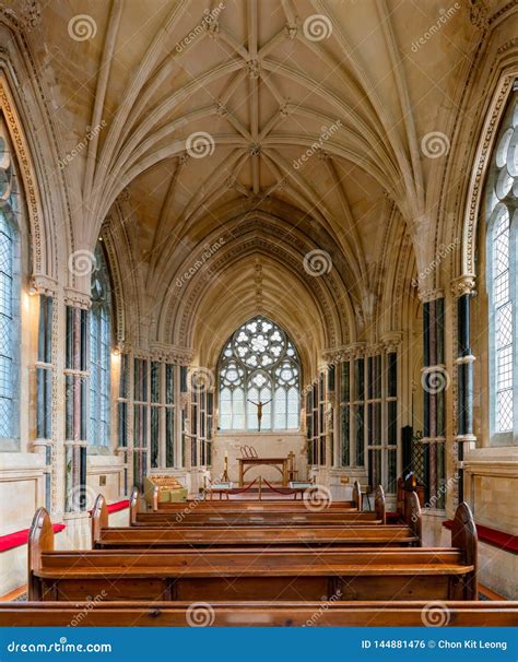 Beautiful Interior View of Kylemoreâ€™s Neo-Gothic Church of Kylemore ...