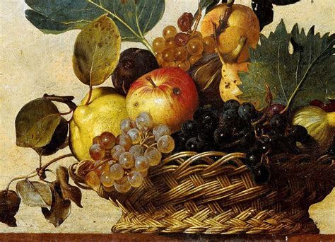 A Closer Look at Basket of Fruit by Michelangelo Caravaggio ...