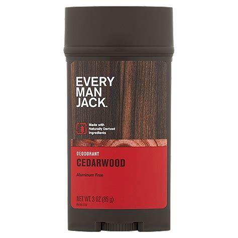 Every Man Jack Cedarwood Body Deodorant, 3.0 oz - Fairway