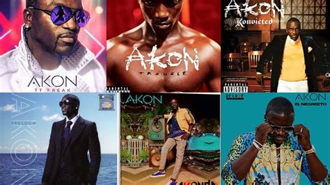 The List of Akon Albums in Order of Release - Albums in Order