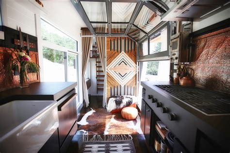 A California Couple Customize Their Tiny Home With Multi-Layered ...