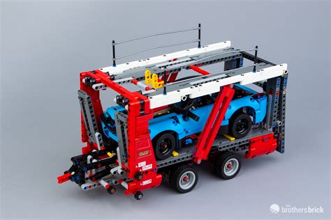 LEGO Technic 42098 Car Transporter Review-43 - The Brothers Brick | The Brothers Brick