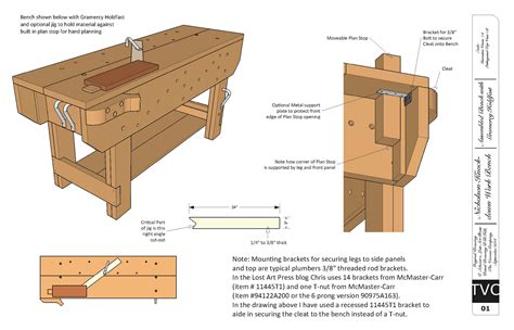 Download: Free Plans for the Knockdown Nicholson Workbench – Lost Art Press