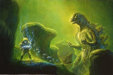 Godzilla Legends: Godzilla 2014 Bob Eggleton Sketch