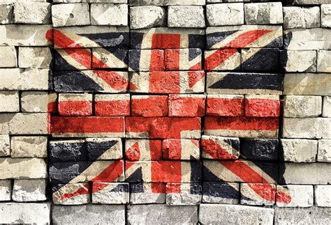 Union Jack Graffiti Photograph by Clare Bevan