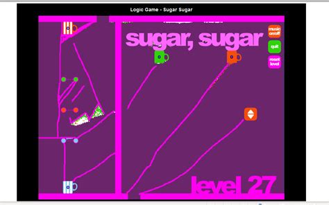 Sugar Sugar solution for level 22 to 29