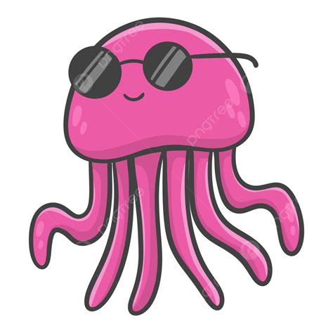 Pink Cute Jellyfish, Jellyfish, Pink, Water PNG Transparent Clipart Image and PSD File for Free ...