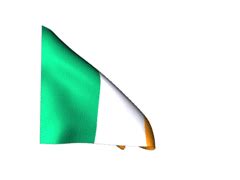 Flag Ireland Animated Flag Gif