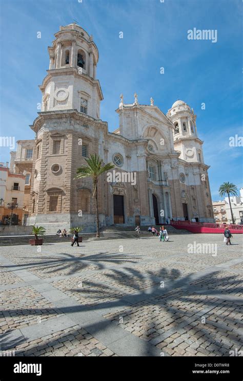 Cadiz cathedral, Andalusia, Spain Stock Photo - Alamy