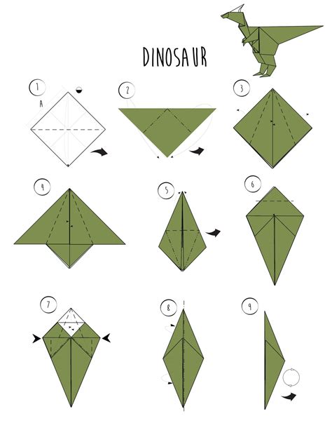 wikiHow, Rawr - Origami Dinosaur! And 2 More Ways to Make...