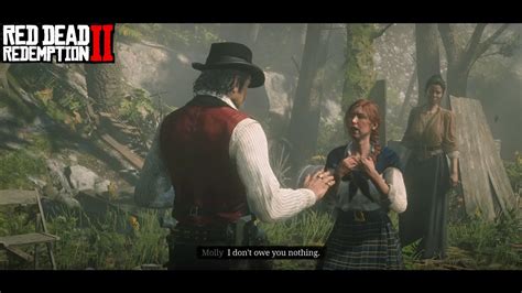 RDR2 The Death of Molly O'Shea S (Very Sad Cutscene) - YouTube