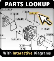 Kawasaki Engine Model Number Locator Guide