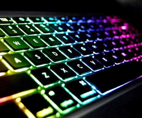 Rainbow Backlit Keyboard