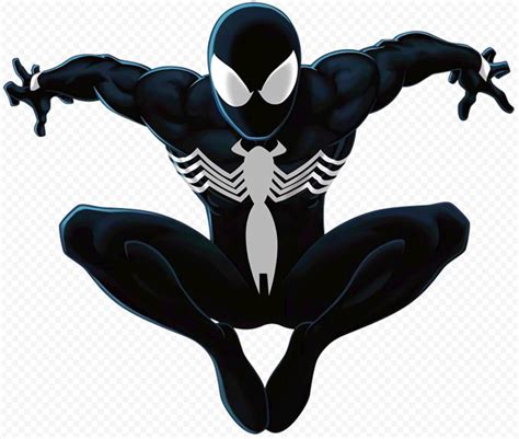 Spiderman Clipart Peter Parker Marvel's Spider Man Symbiote PNG Image ...