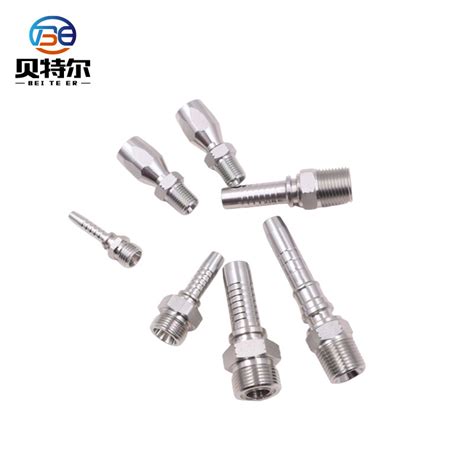High Quality Male Bsp Jic One Piece Hydraulic Hose Fittings - China ...
