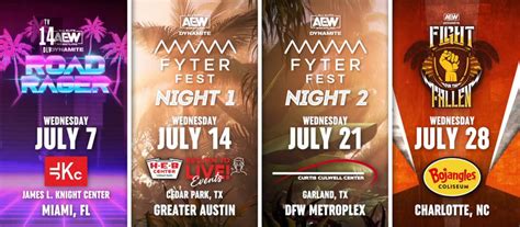 AEW Announces Upcoming Dynamite Shows, Strap Match Announced