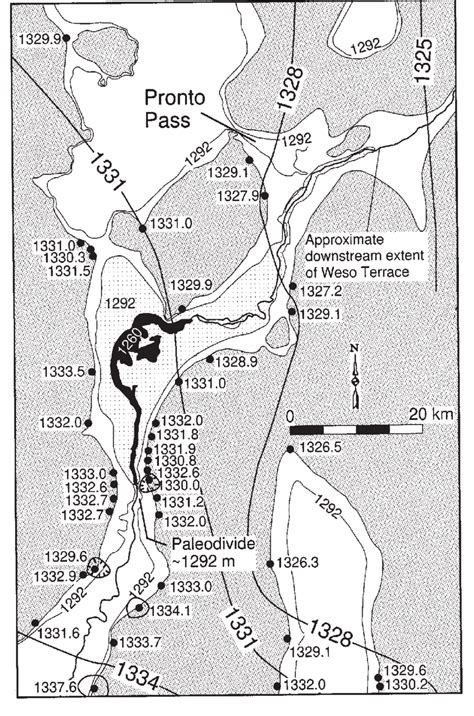 Map of the Humboldt River valley in the vicinity of Rye Patch Reservoir ...