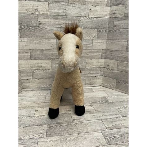 GANZ | Toys | Ganz Horse Get Your Hands On A Ganz Brown White Plush ...