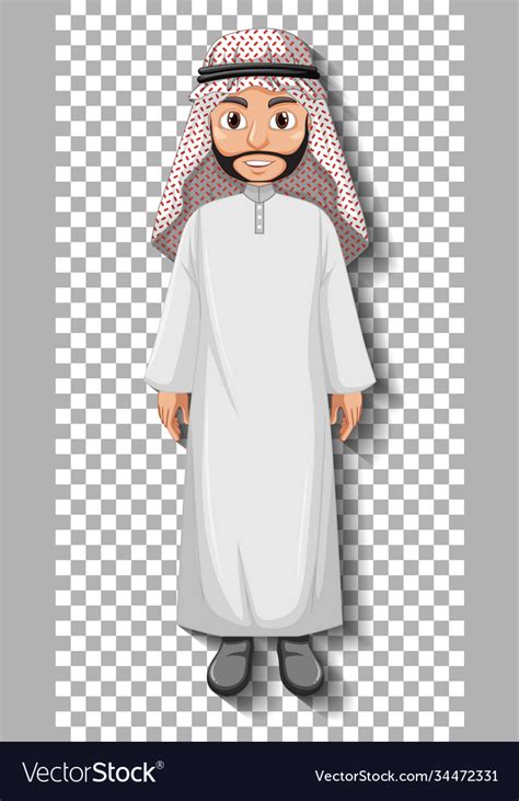 Arabic Man Clipart Image