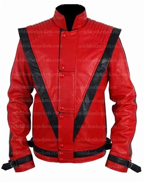 Buy Michael Jackson Thriller Costume Leather Jacket