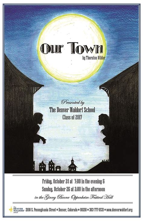 Our-Town-Poster | Our Town | Pinterest