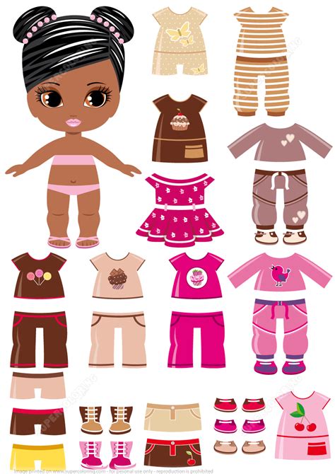 Printable Dress Up Paper Dolls Pdf Free Download - Printable Online