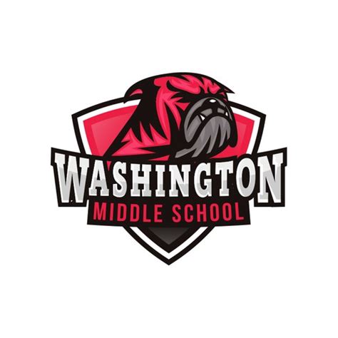 Design a cool bulldog for Washington Middle School! | Logo design contest