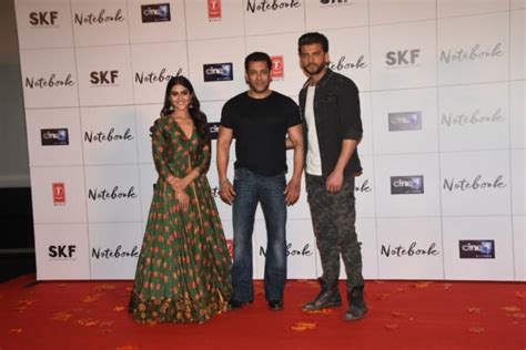 Salman Khan launches the trailer of Notebook with Zaheer Iqbal and ...