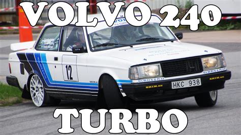 Volvo 242 Turbo Rallying! - YouTube