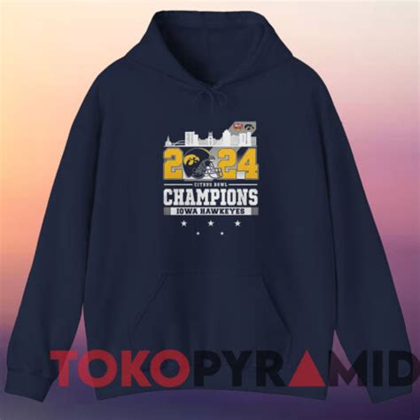 Iowa Hawkeyes 2024 Citrus Bowl Champions T-shirt - TokoPyramid